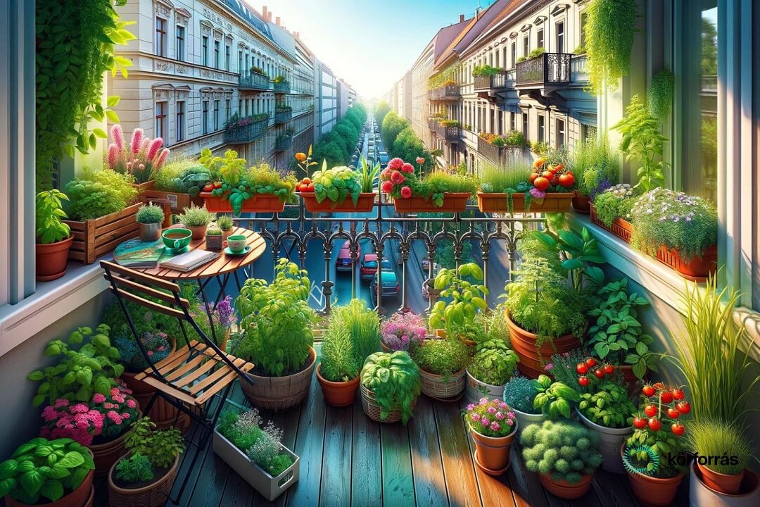 Balkonkertészet: varázsold otthonodat zöld paradicsommá